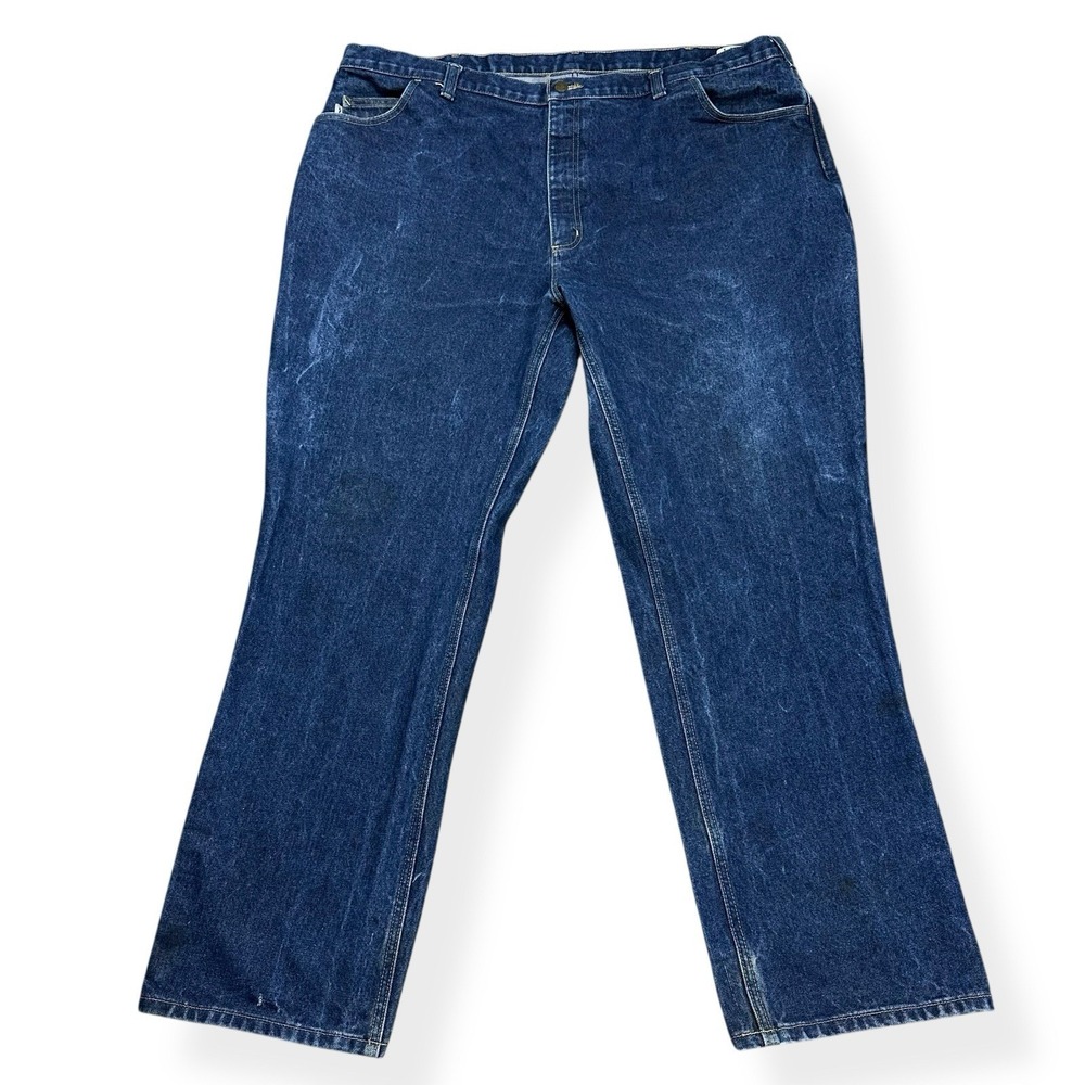 Carhartt FR Flame Resistant Denim Work Jeans 280-83 Men's‎ Size 46x32 Cat 2